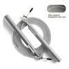 Corda De Pular Crossfit Speed Rope Rolamento 3m Cabo De Aço Cor Prateado