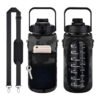 Kit 3 Potes De Água De 2 Litros Com Tampa De Policloropreno