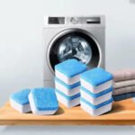 Pastilha Higienizadora para Máquinas de Lavar Roupas e Louças   Kit com 12 Potes